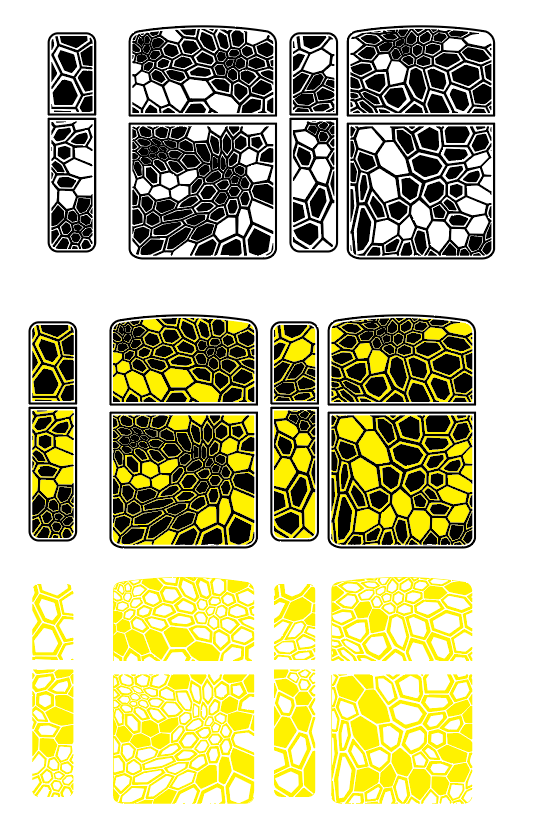 Lighter  Scales Digital Design File for Custom Engraving