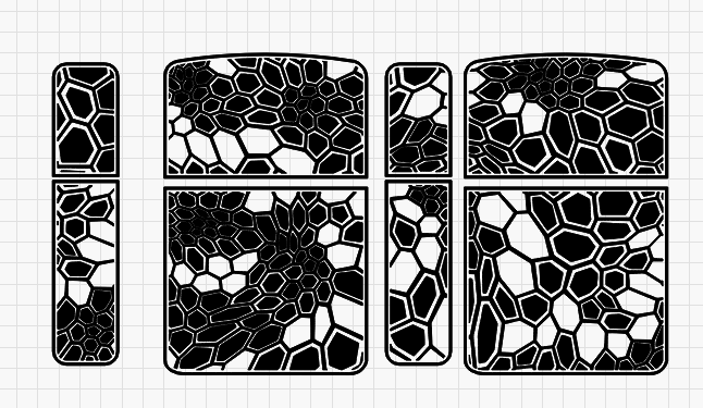 Zippo Scales Digital Design File for Custom Engraving