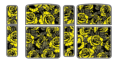 Lighter  Roses Digital Design File for Custom Engraving