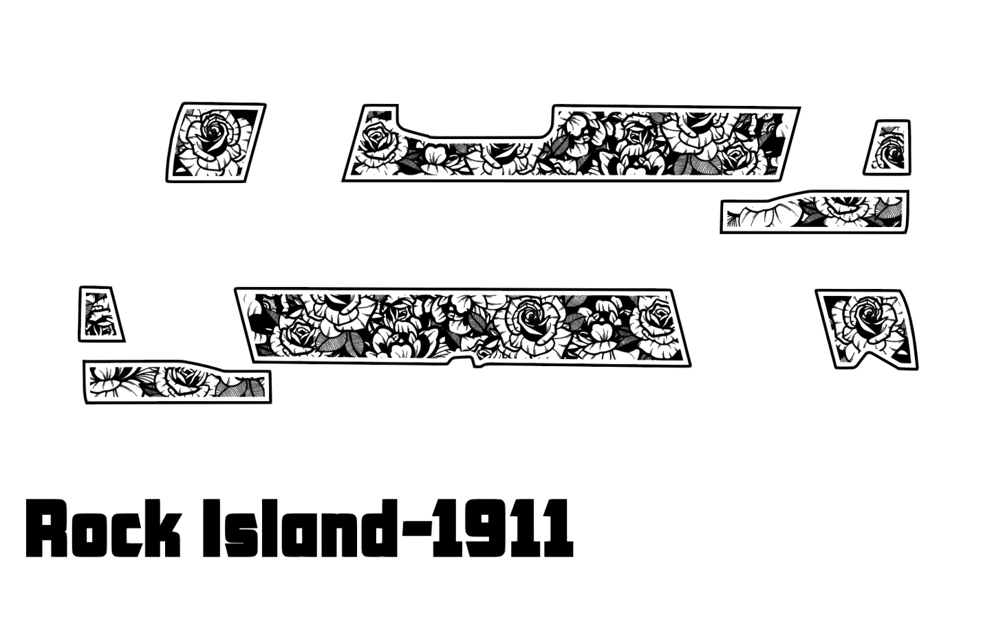 Rock Island Scrollwork V6 Lightburn and EZCad 2 Ready