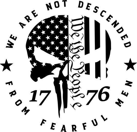 We Are the People: 1776  svg digital File for Silhouette, Cricut, and Lightburn and more !