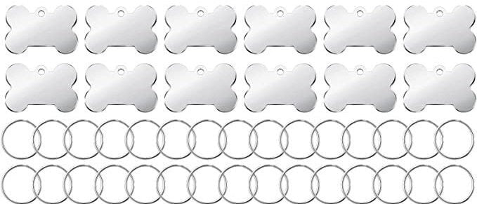 Engraved Aluminum Dog Tags - Personalized.