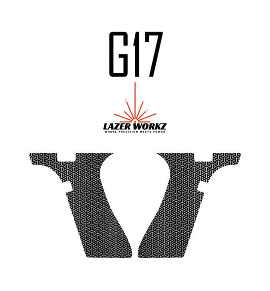 Lightburn-Ready G17 gen 5 Lower templates with seamless pattern