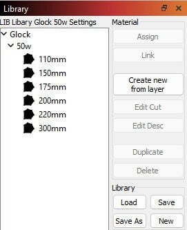 Fiber Laser Settings for Glock Stippling- Lightburn Library 50W