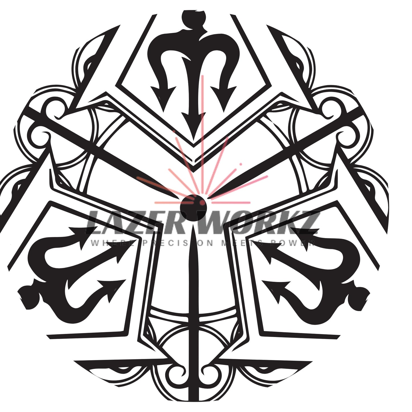 Triforce Skull Coin Digital File for Custom Coin Engraving