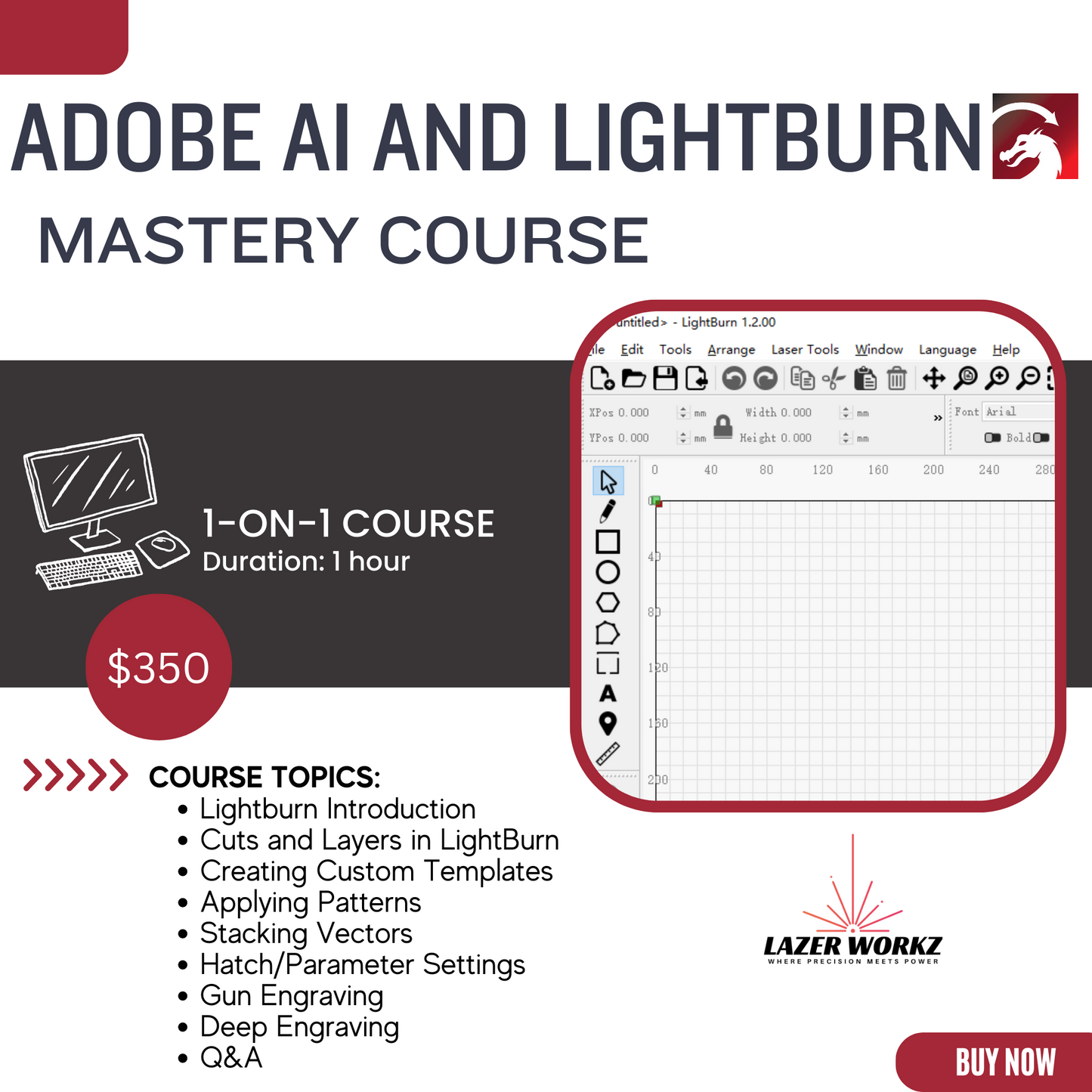 Adobe AI and Lightburn Mastery Course