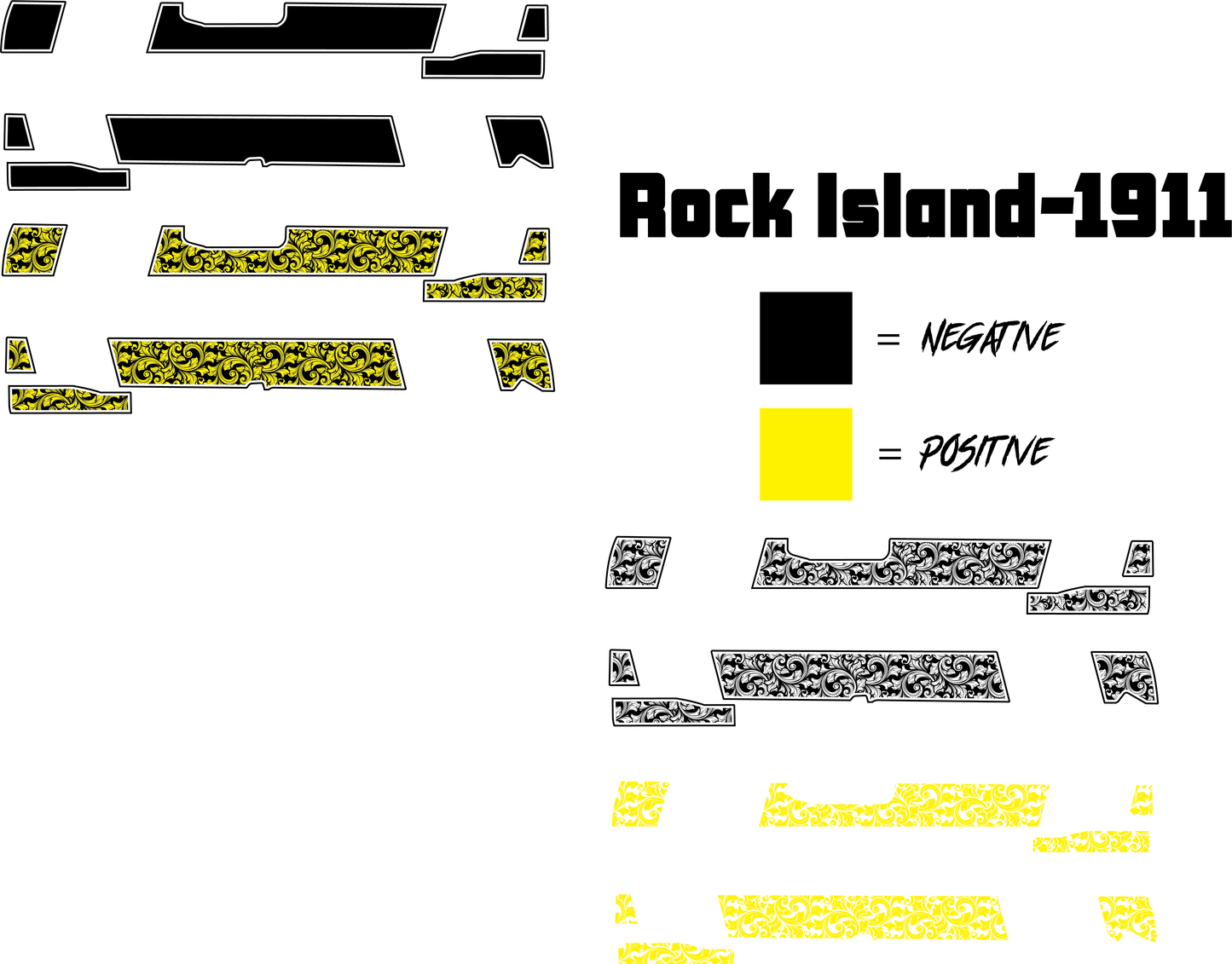 Rock Island 1911 Lightburn and EZCad 2 Ready