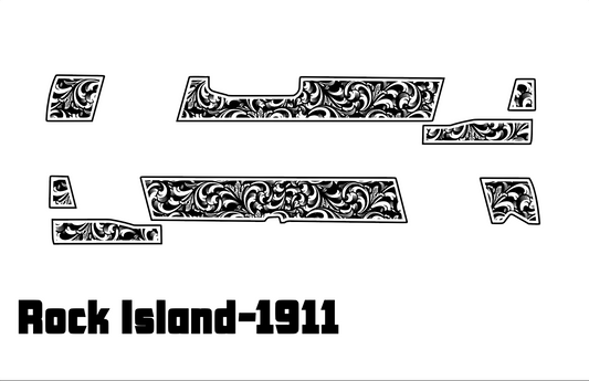 Rock Island Scrollwork V3 Lightburn and EZCad 2 Ready