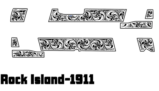 Rock Island Scrollwork V8 Lightburn and EZCad 2 Ready