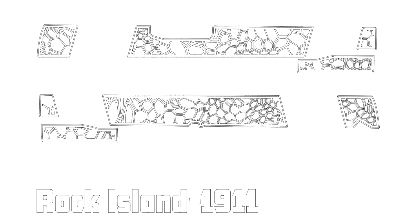 Rock Island Dragon Scales Lightburn and EZCad 2 Ready