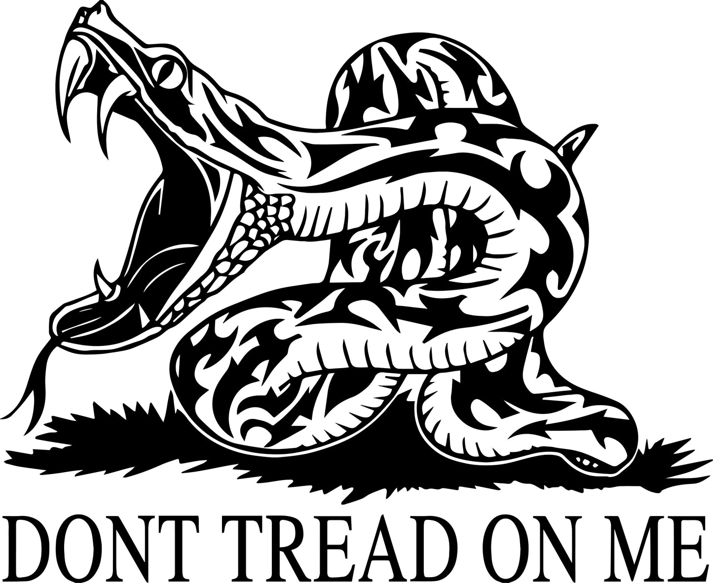 Dont Tread On Me digital File for Silhouette, Cricut, and Lightburn and more !