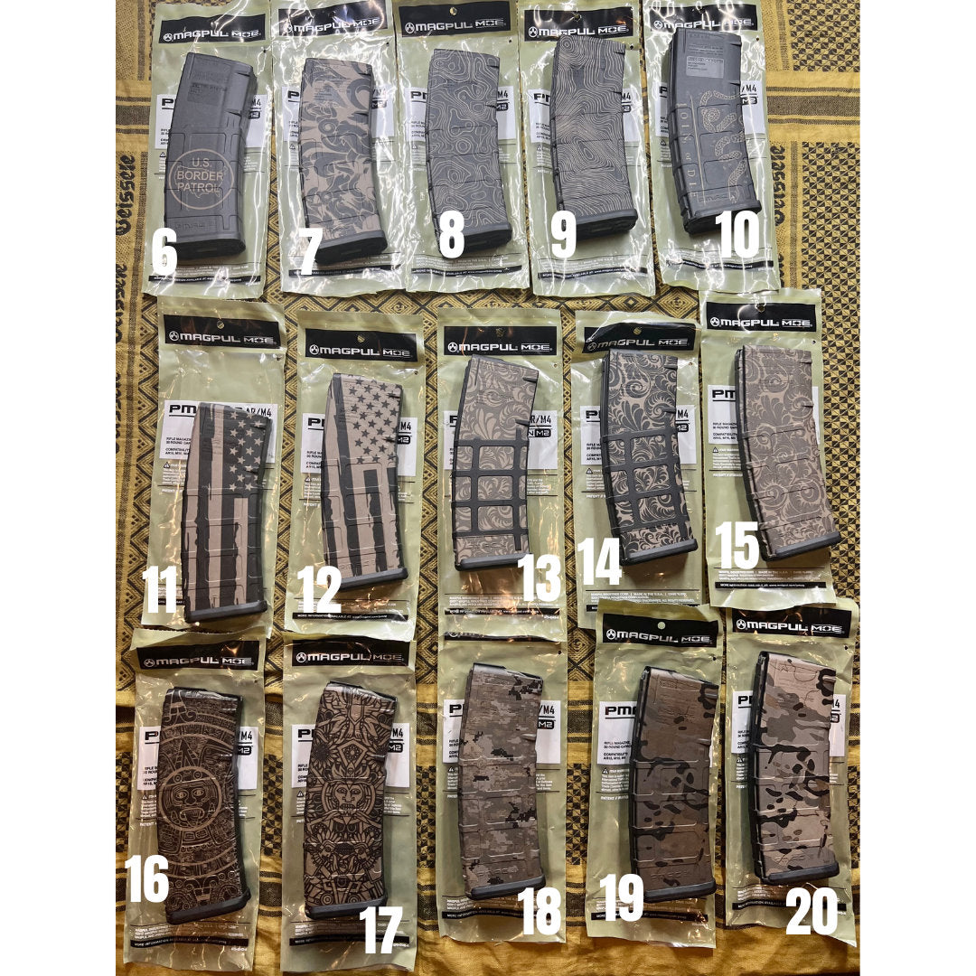 Laser Engraved PMags – Lazer Workzz
