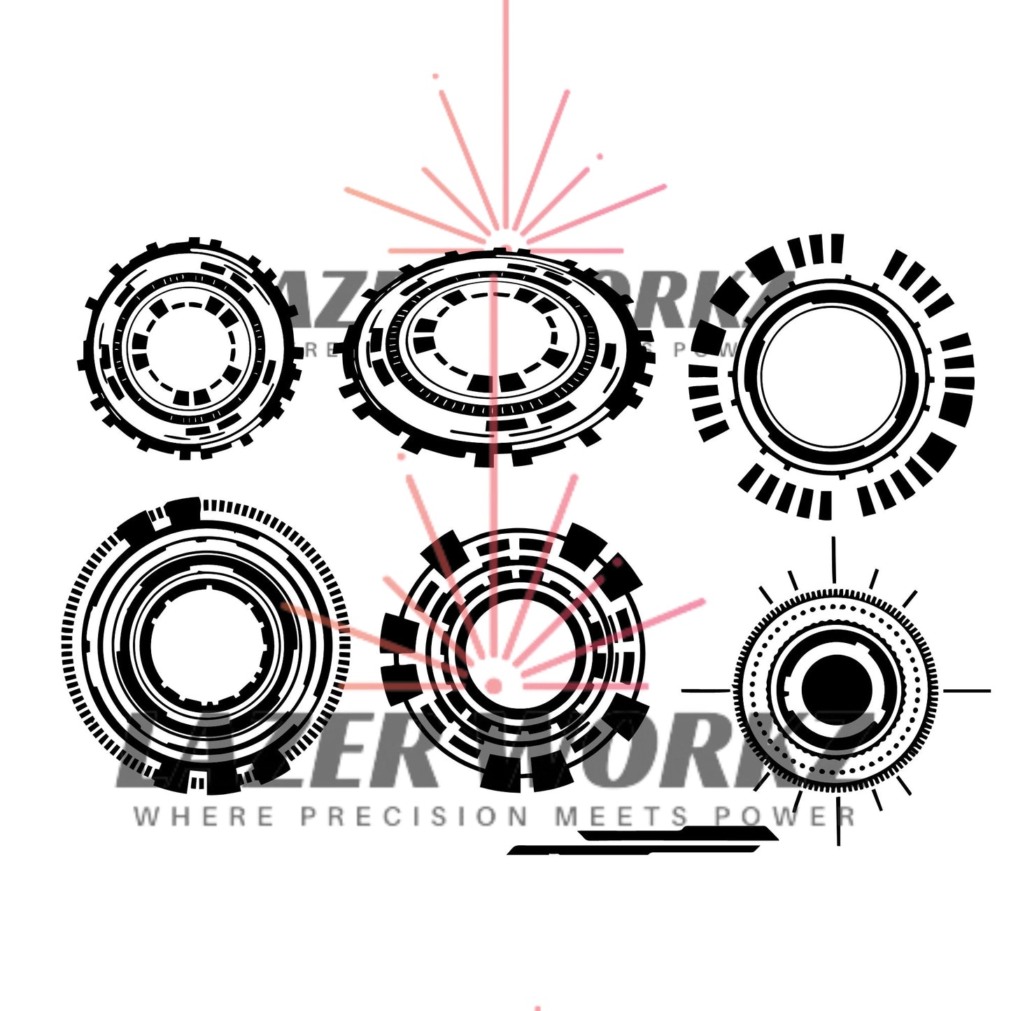 Space Coin Digital File for Custom Coin Engraving