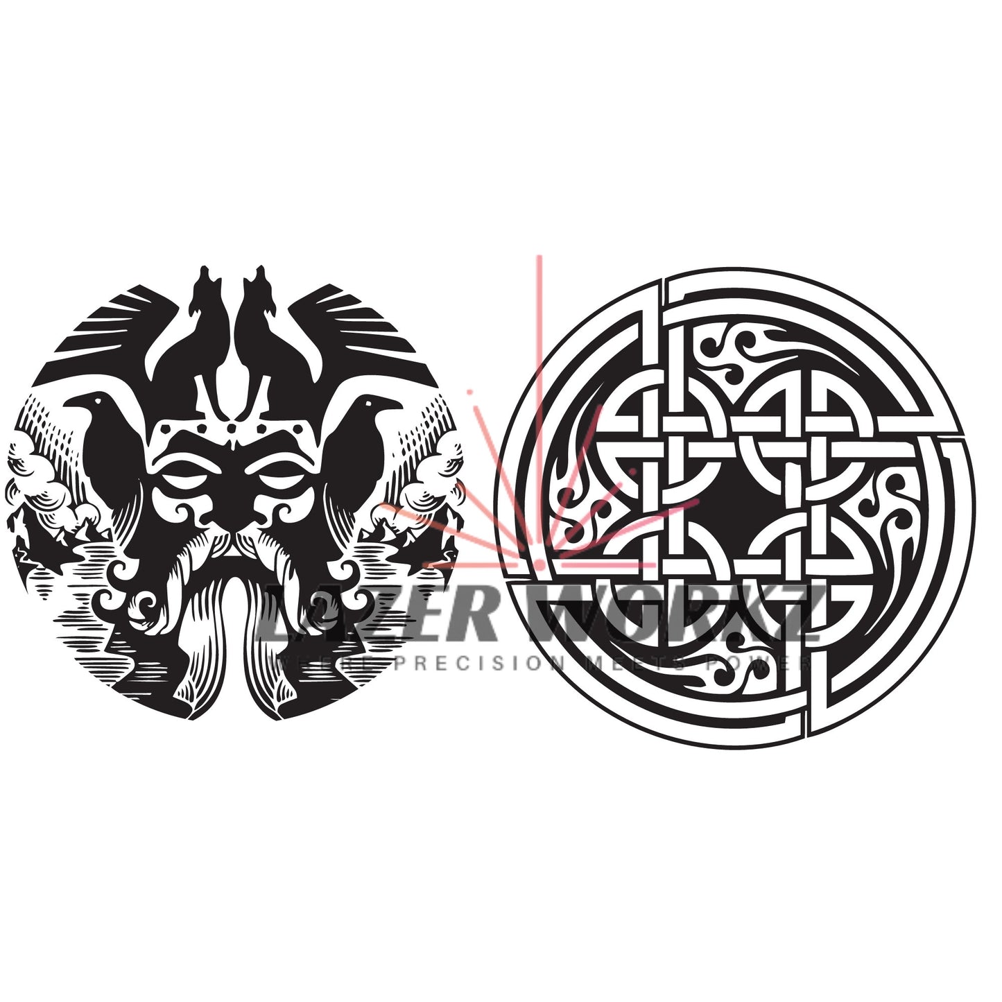 Odin Coin Digital File for Custom Coin Engraving