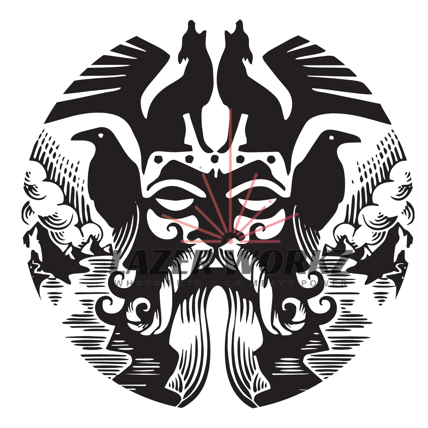 Odin Coin Digital File for Custom Coin Engraving