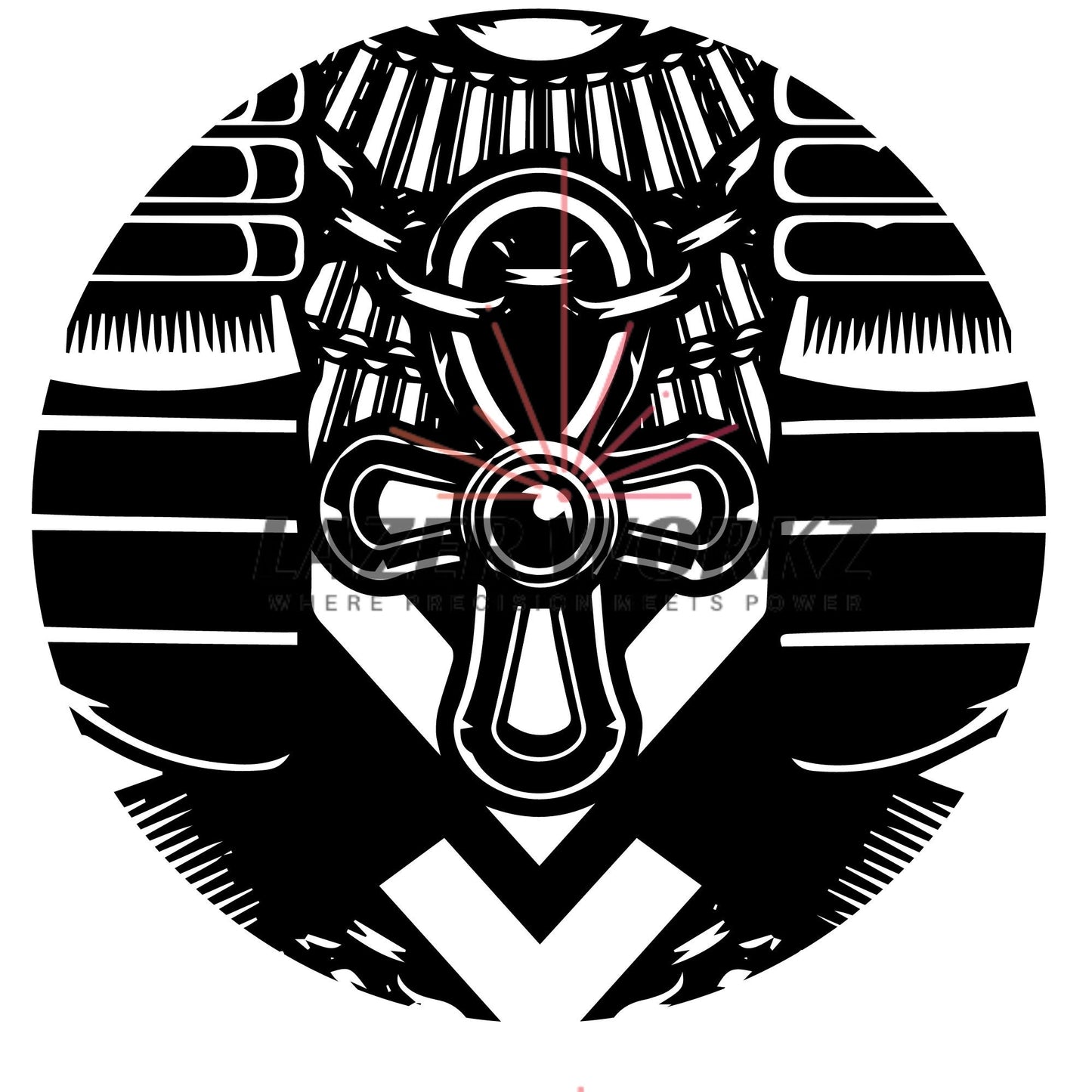Scarab Coin Digital File for Custom Coin Engraving