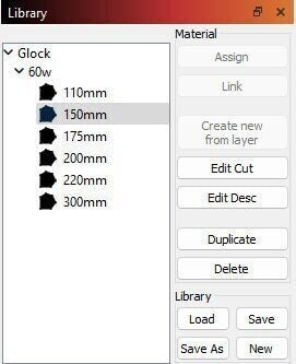 Fiber Laser Settings for Glock Stippling - Lightburn Library 60W