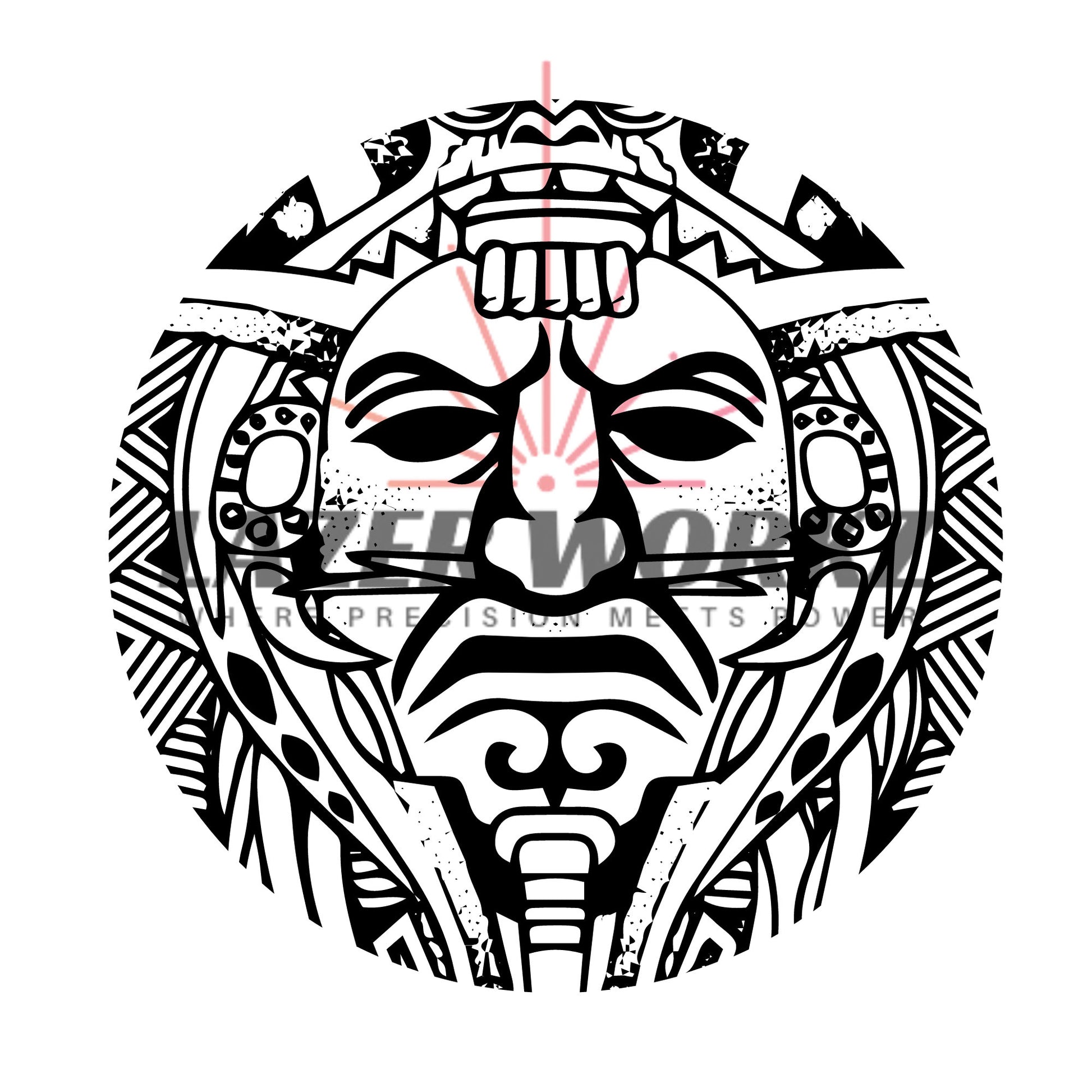 Aztec Coin Digital File for Custom Coin Engraving – Lazer Workzz