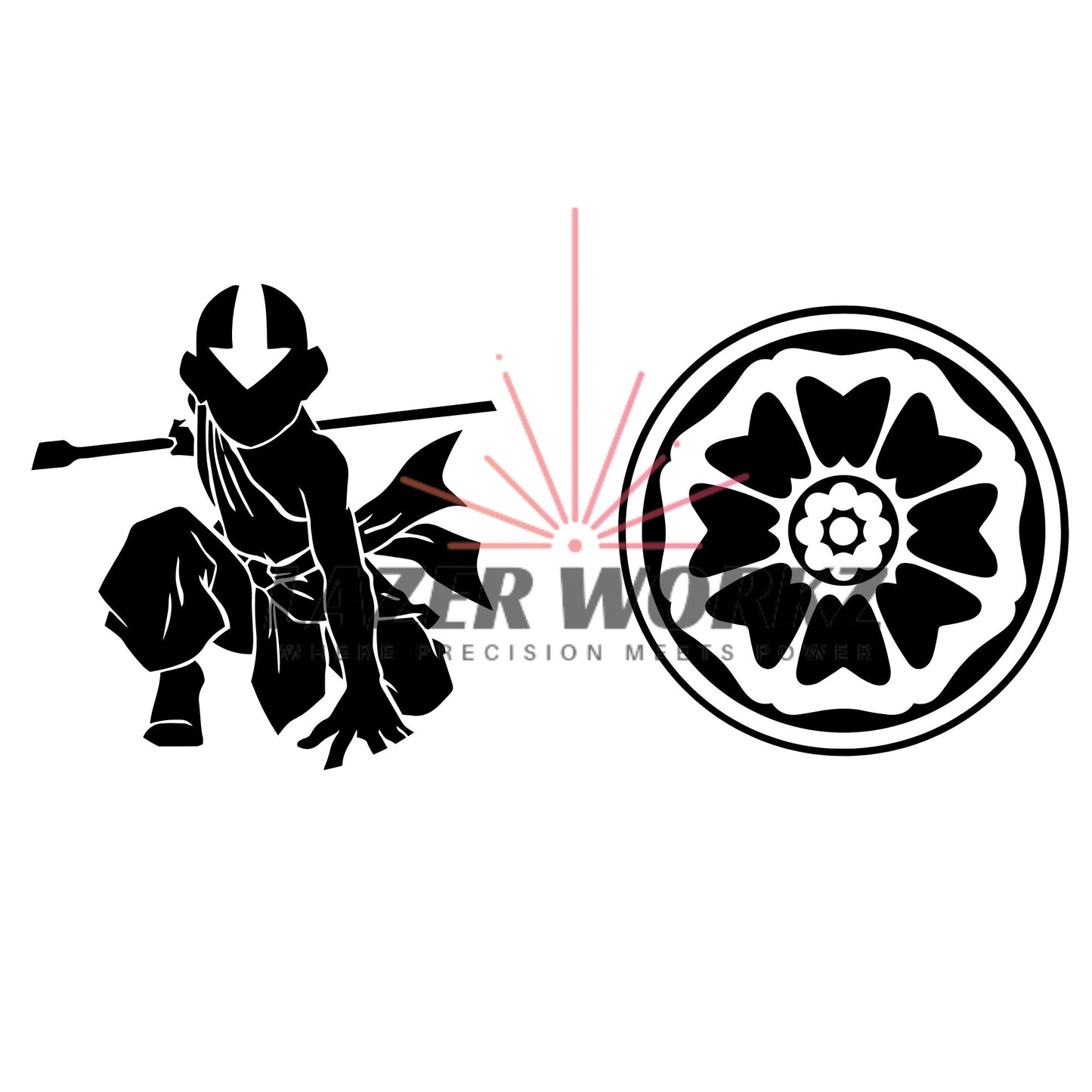 Avatar Coin Digital File for Custom Coin Engraving