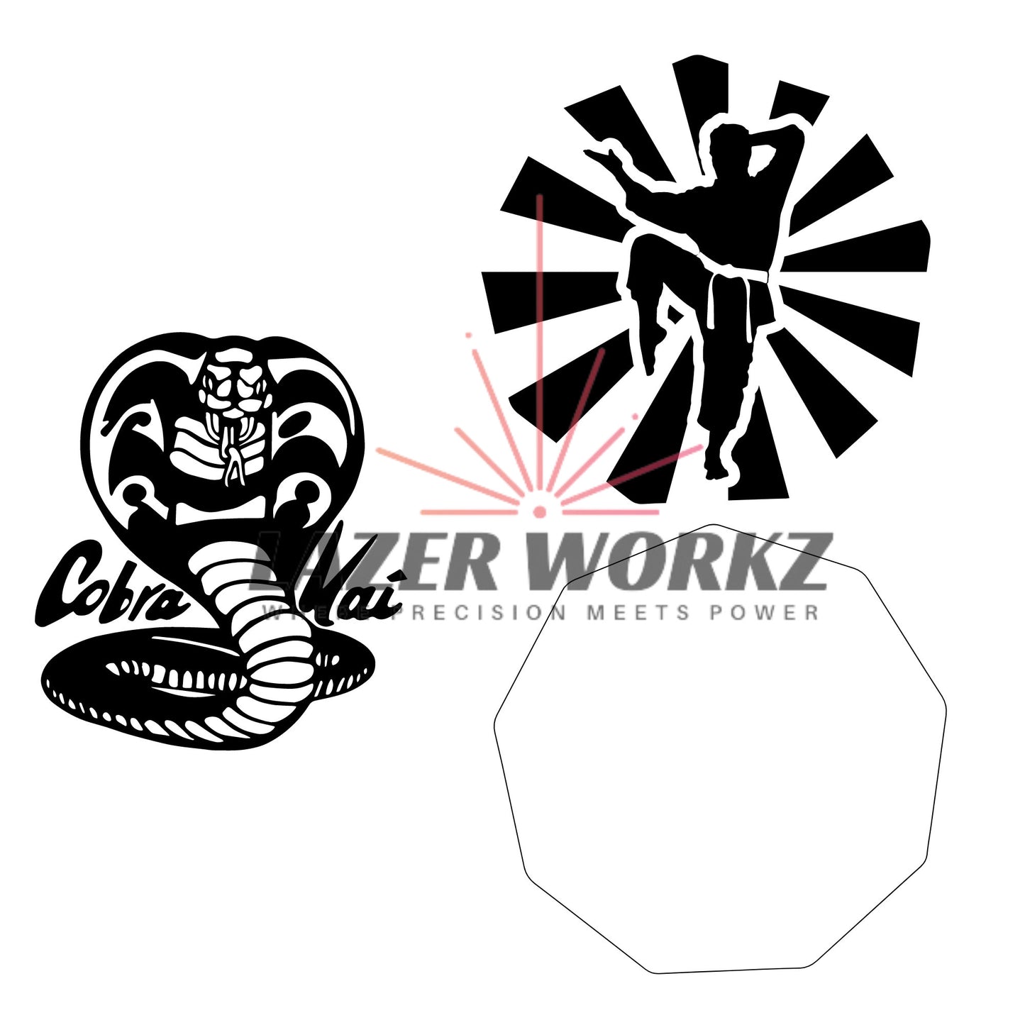 Cobra Kai Coin Digital File for Custom Coin Engraving