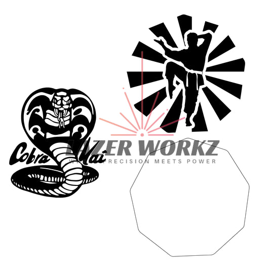 Cobra Kai Coin Digital File for Custom Coin Engraving