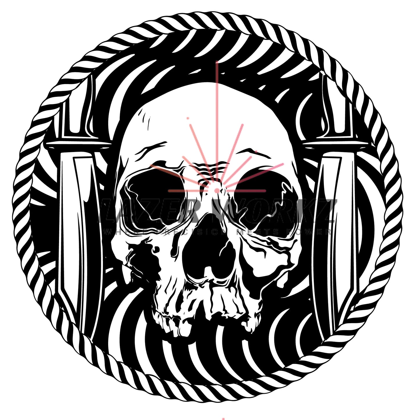 Poison Coin Digital File for Custom Coin Engraving