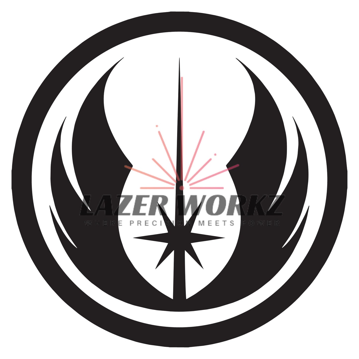 Star Wars Coin Digital File for Custom Coin Engraving